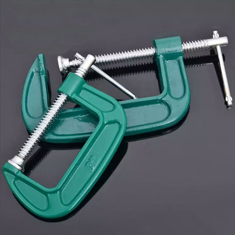现货批发夹持工具 木工维修用2-12寸C型G型夹持固定螺杆顶丝夹子|ms