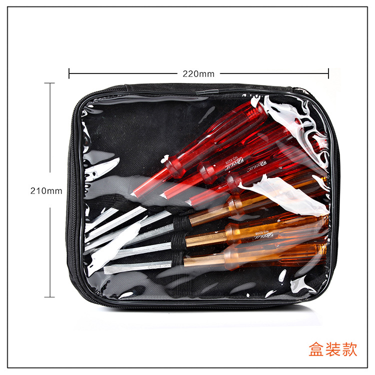 Guangdong transparente de PVC monocromo tocando destornillador de Cruz