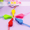 Sports goods plastic whistle Children's toys color cheer cheering referee whistle fans manufacturers direct sales wholesale