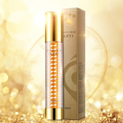 OPEC Moisturizing Conserve Gold foil Eye cream 30ml Eye nursing Fade fine lines compact Anti wrinkle dark under-eye circles Golden Eye