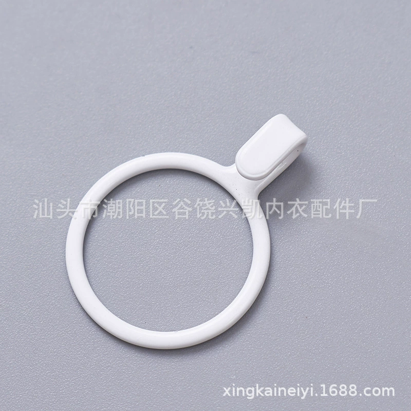 Оптовая Продажа с фабрики крючок Пряжка нижнего белья бюстгальтер пряжка 18 мм железное резиновое кольцо крючок Окрашиваемые резиновые аксессуары для нижнего белья крючок пряжка