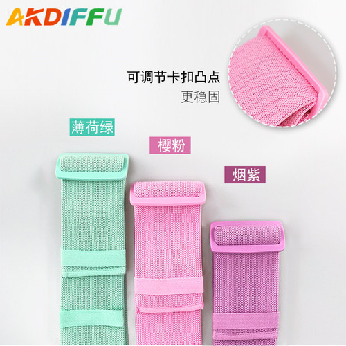 Hip circle beauty buttock circle cotton latex anti-slip adjustable yoga resistance band squat glute lifting