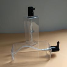 480ml500塑料瓶方形瓶乳液瓶洗发水瓶沐浴露瓶 PET塑料瓶通用包装