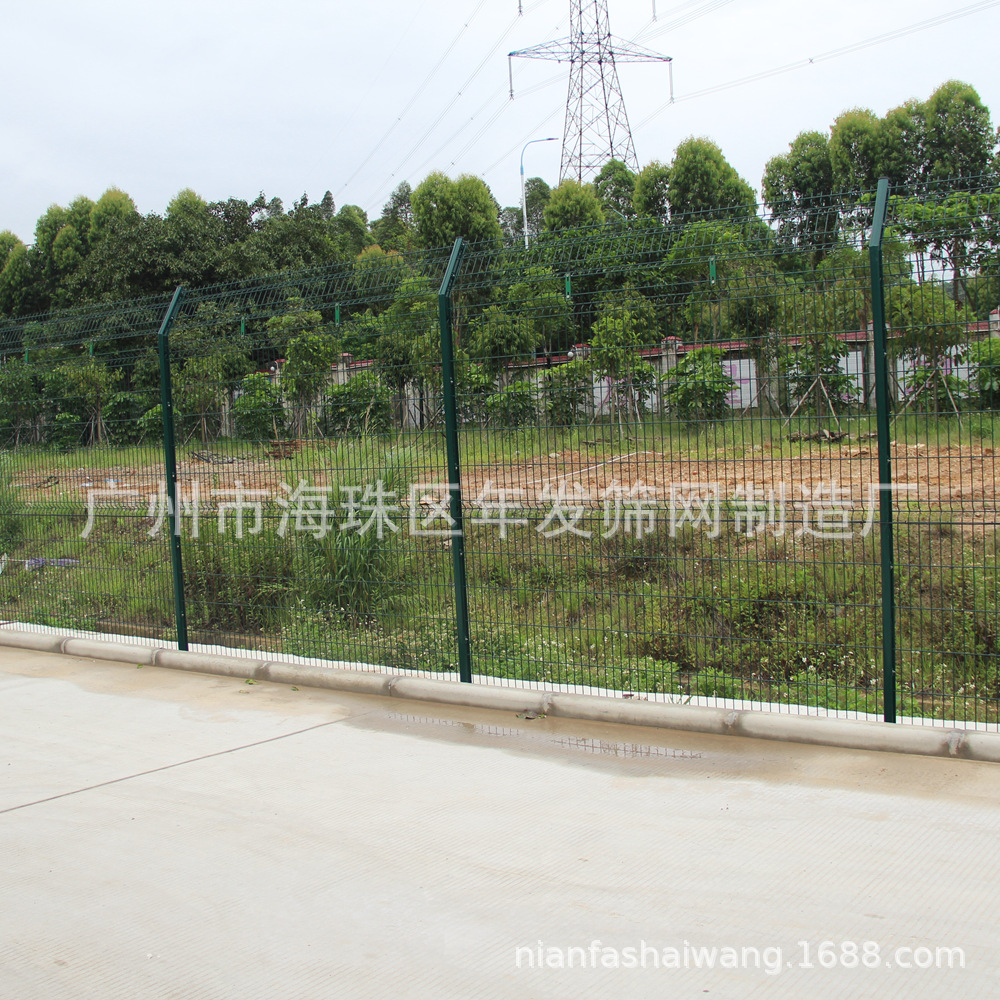 厂家直销出口护栏 广交会 pencn   fence 三角折弯护栏