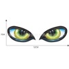 D-601 Eye Terror Sticker Creative Car Patch Auto reflected sticker rear window side window rear window