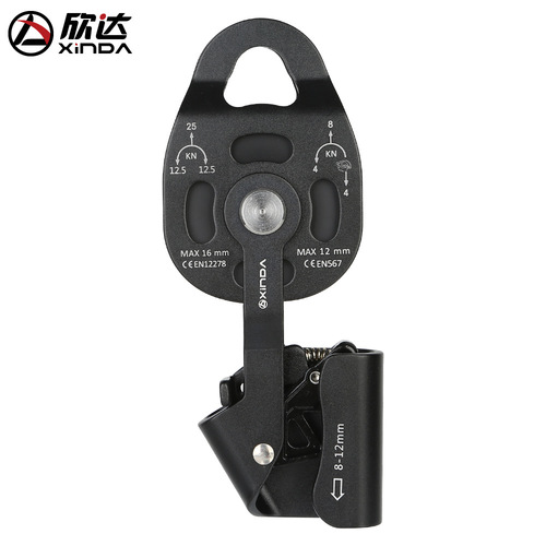 Xinda crane lifts heavy objects upward, pulls the ascender, pulley lifter, drags the underground rescue protector