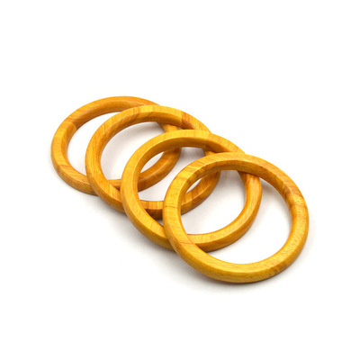 廠價供應木手挽配件外徑13.5CM內徑10CM手袋木手把箱包木手挽