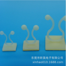 粘式束線環 電線固定座 電源線束線環 尼龍扭線環 粘式扣線器