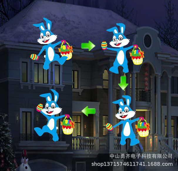 动漫卡通菲林插卡灯动画手电筒  欧美 圣诞万圣玩具灯投影灯