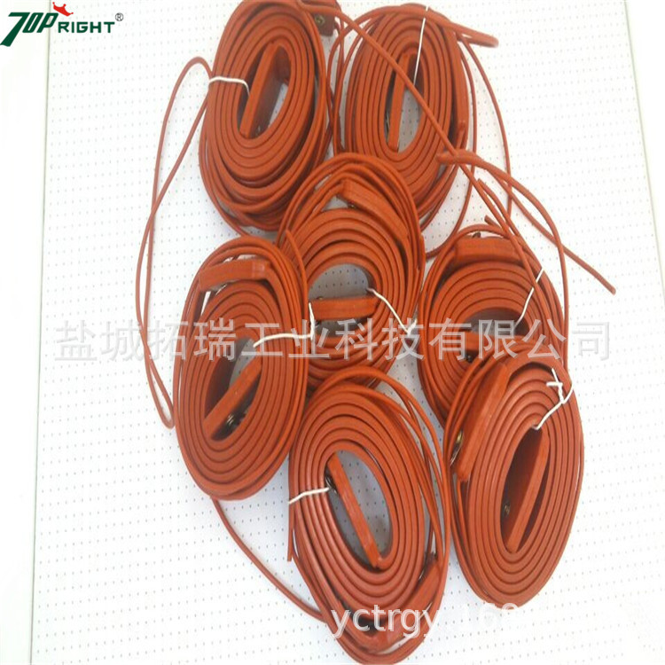 供应1米硅橡胶加热带 硅橡胶发热带 硅橡胶电热带