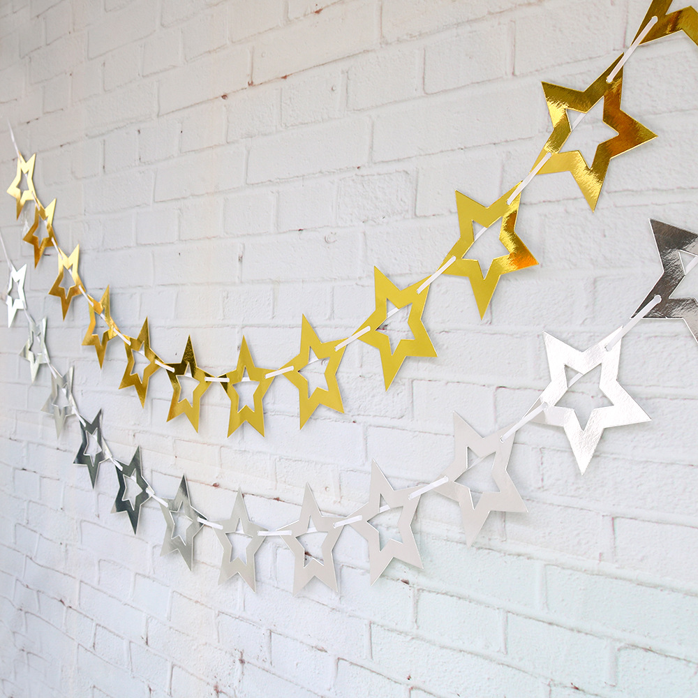 Pentagram Paper Decorative Props Party Decorations display picture 4