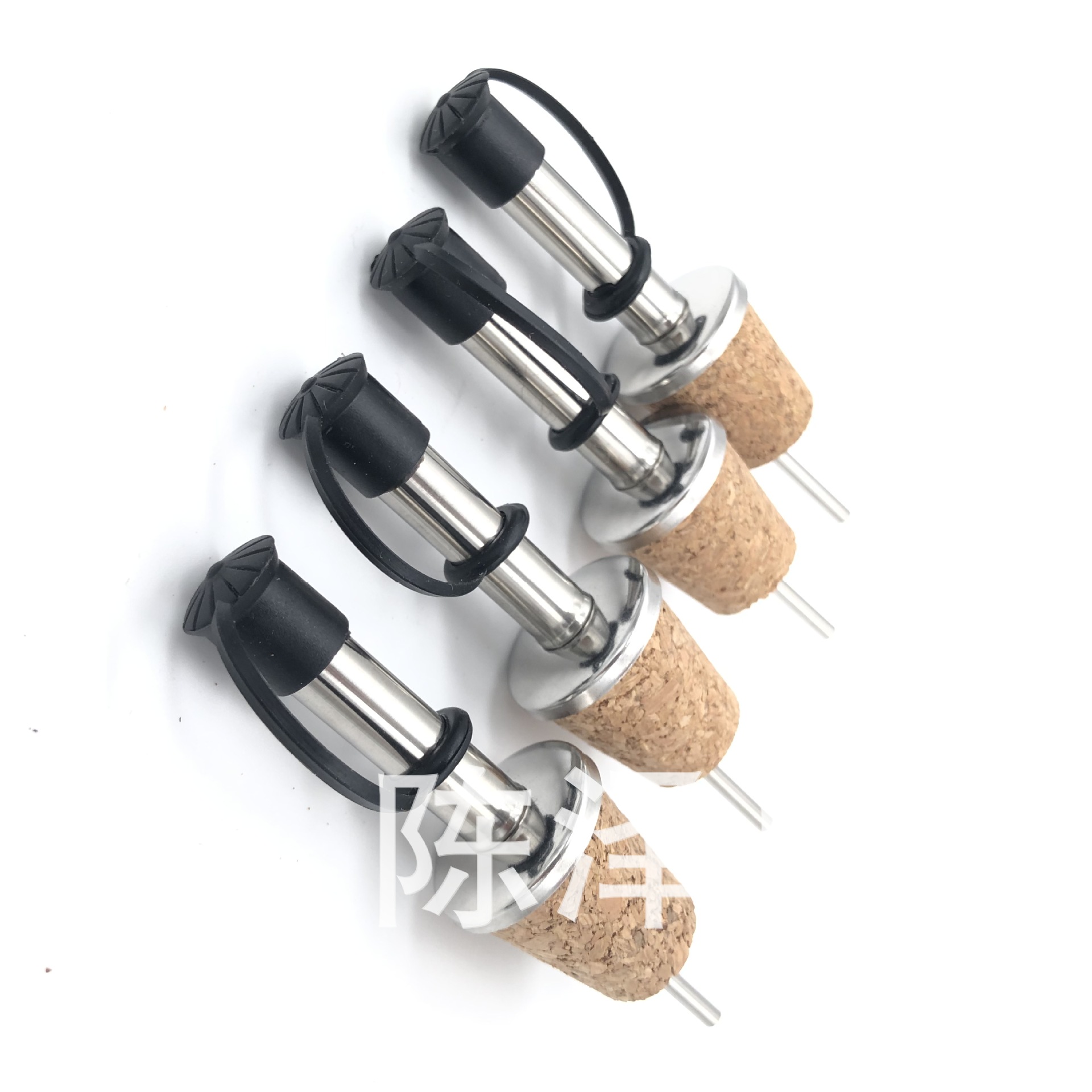 厂家批发软木塞红酒塞 油嘴不锈钢倒酒器 红酒导流嘴分酒器 批发