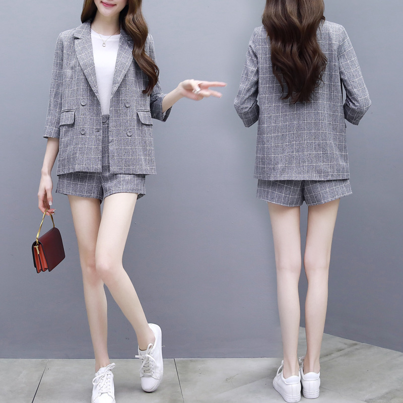 Costume femme en Coton et lin - Ref 3334226 Image 4