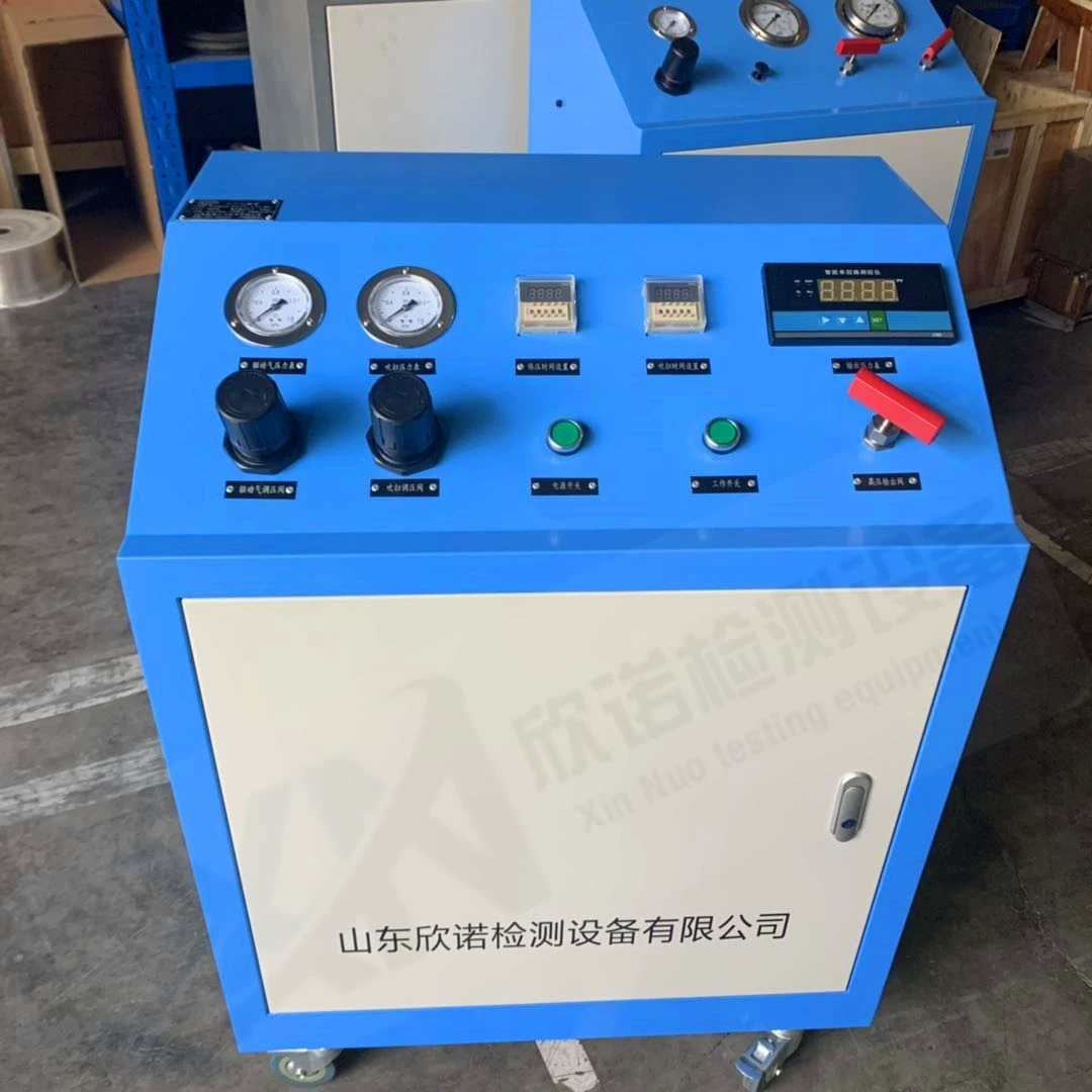 Производитель поставляет трубную арматуру оборудование для контроля давления в сосуде, которое может быть настроено на пневматическую цифровую машину для испытания под давлением высокого давления