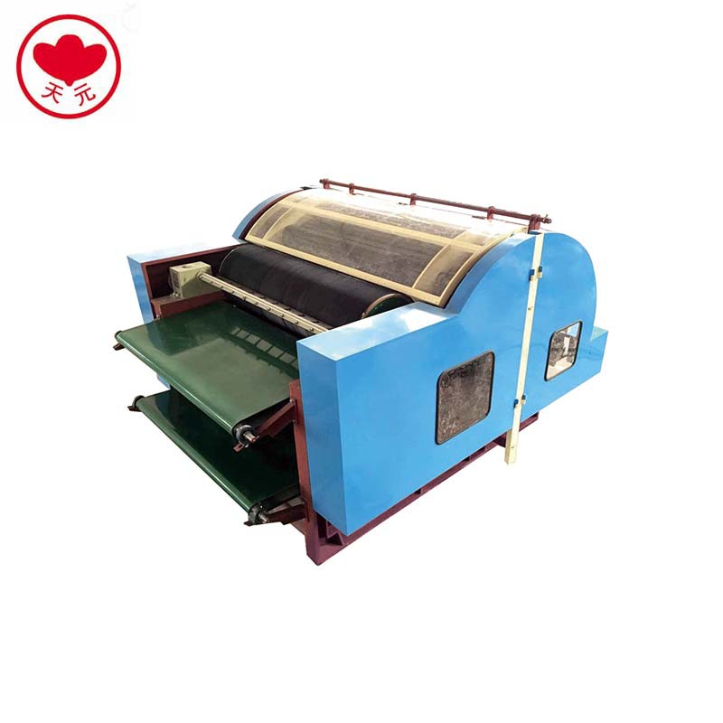厂家供应天元牌梳理机 梳棉机  双吸尘梳理机