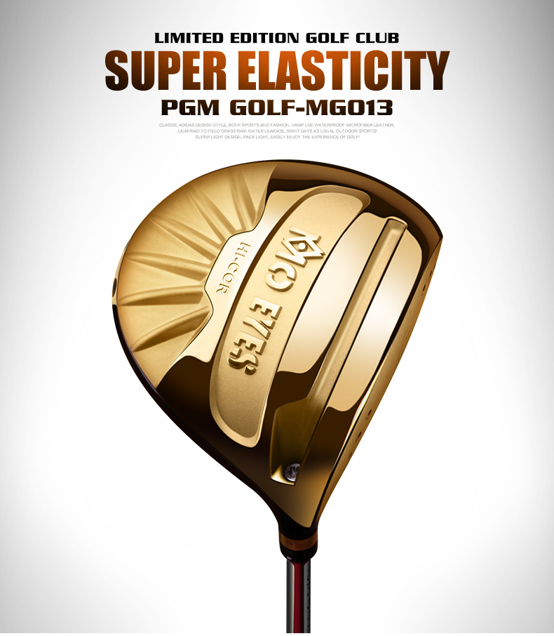 Gậy golf gỗ số 1 nam Magic Eye MG013 đầu titan DAT55G, thân carbon, chiều dài 114,3 cm — Đen đỏ S lớp, Vàng S cấp, Đen Đỏ R cấp, Lớp R Vàng chi tiết 6