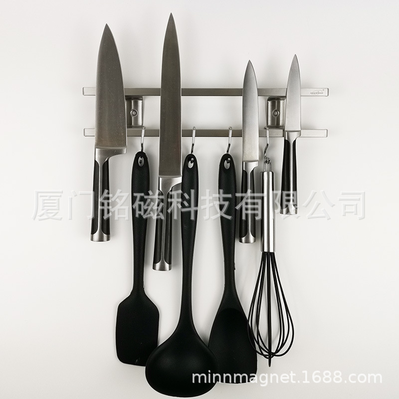 厂家批发30cm不锈钢磁性刀架 下单后即刻发货 亚马逊热销款
