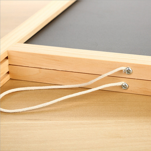 Cross-border 25*40A-shaped highlighter blackboard chalk blackboard brand display stand writing board painting materials art supplies