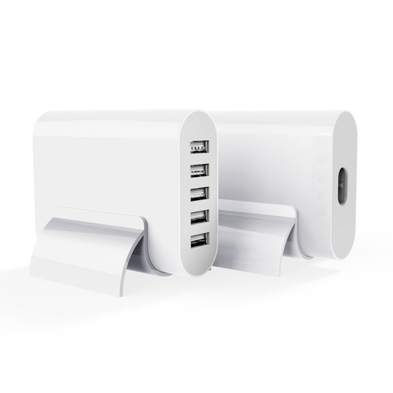 新款多功能5孔多口usb插排手机充电器头5口带线桌面通用手机座充|ms