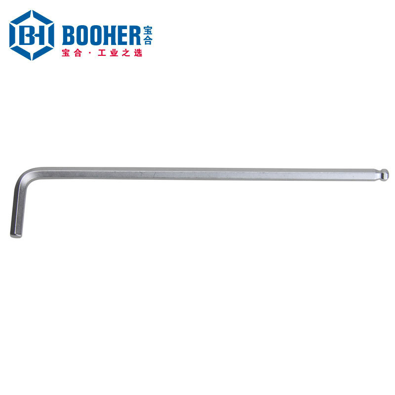 Booher宝合工具 BH2011015/1100 特长球头内六角扳手1.5MM~10MM