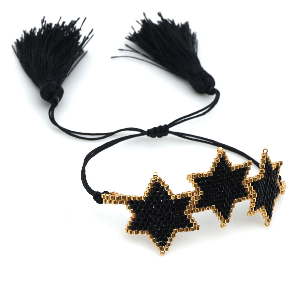 New  Fashion Miyuki Hand-woven Hexagonal Star Pattern Bracelet display picture 35