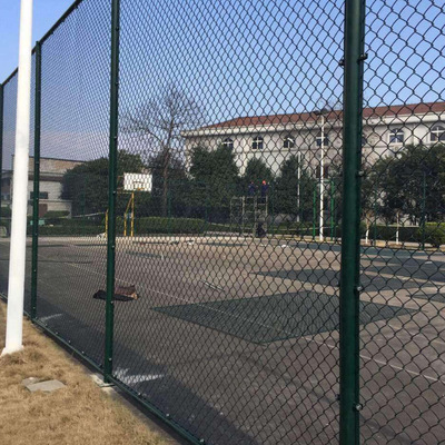 昂興體育場鐵絲網藍球場圍欄勾花網護欄足球場籃球場網球場圍網