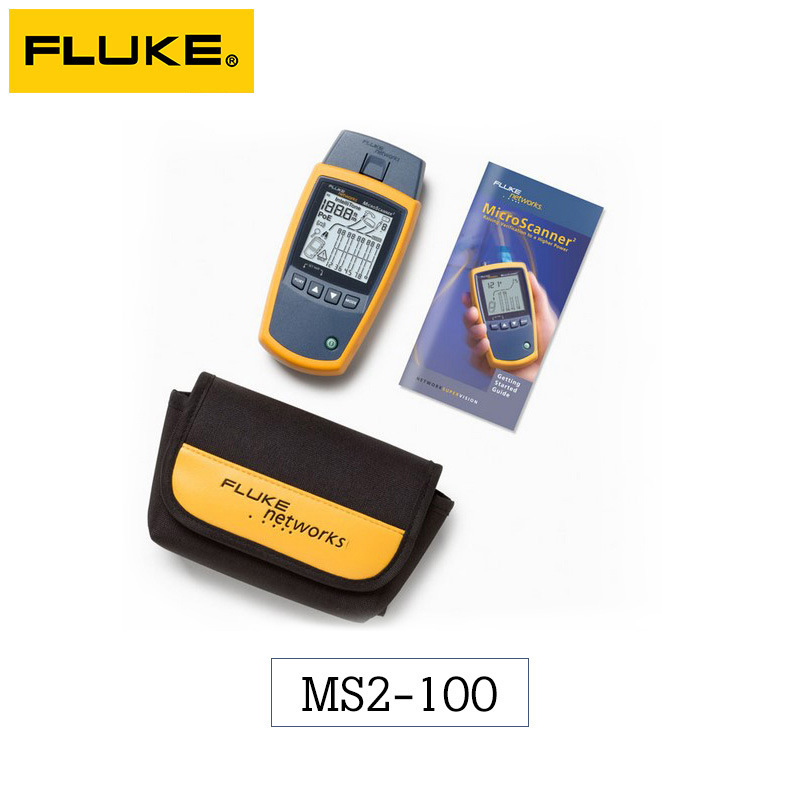 Fluke Enhanced Cable Verifier FLUKE MS2-100 Cable Tester Network Tester