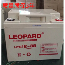 LEOPARD 美洲豹免维护阀控密封型蓄电池HTS12-38 12V38AH