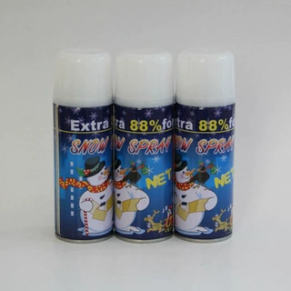 圣诞节日喜庆用品 PARTY SNOW SPRAY 圣诞飞雪 染色飞雪