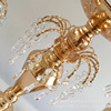 Golden jewelry, crystal, hotel decorations, new collection, European style