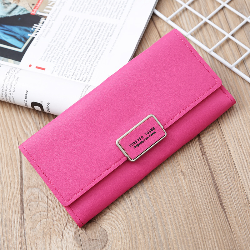 Korean Multi-card Metal Buckle Clutch Wholesale display picture 5