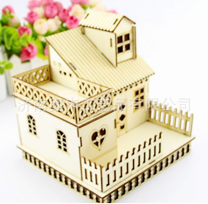 济南奥申木质别墅造型定制