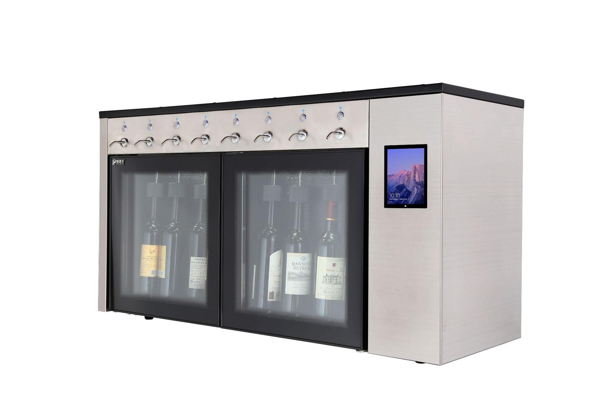 FUENTE fabricante dispensador de vino nitrógeno fresco-mantenimiento de vino dispensador cuantitativo vino automático de escritorio máquina de prueba de vino