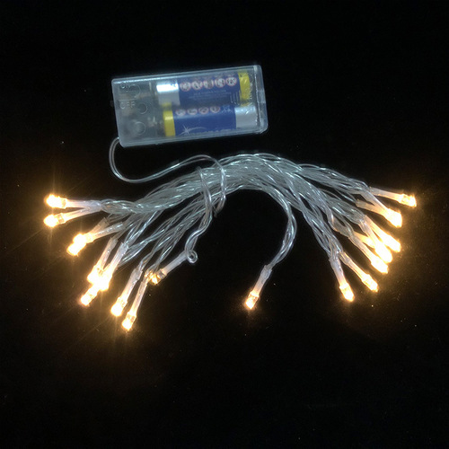 led彩灯电池盒灯串USB户外防水遥控款串灯挂灯闪灯节日装饰布置