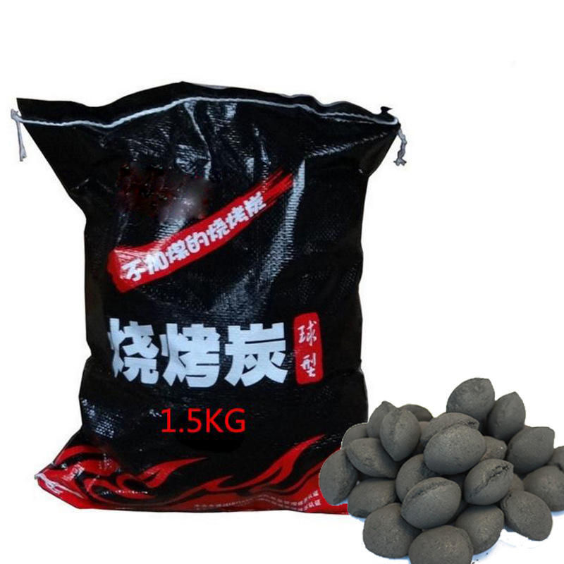 烧烤炭环保机制木炭无烟球形碳烧烤店无烟炭果木炭厂家直销3斤装-阿里巴巴