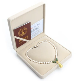 翡翠项饰;翡翠手饰;天然珍珠项饰