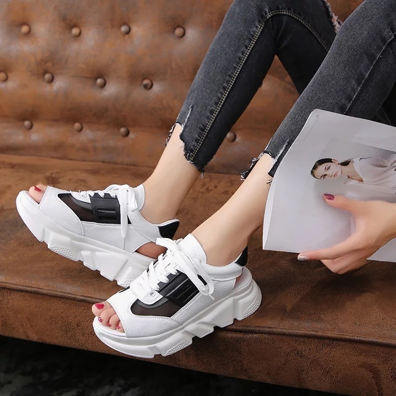 Chaussures été pour femme en Caoutchouc - Ref 3345918 Image 16