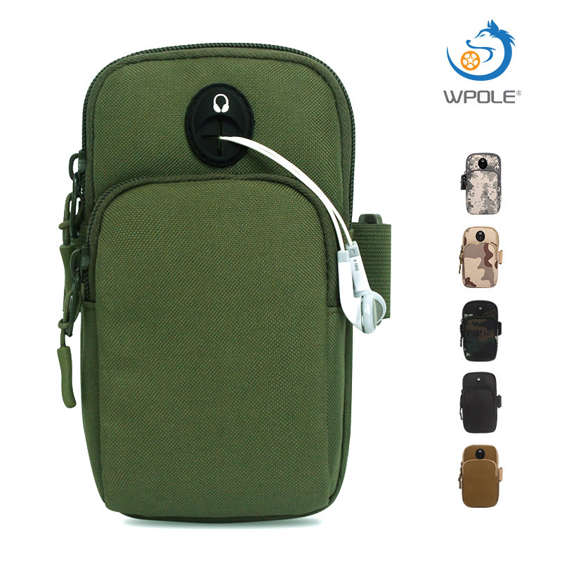wpole 正品手机臂包 健身跑步手臂包 6.5寸牛津布运动手机包批发|ms