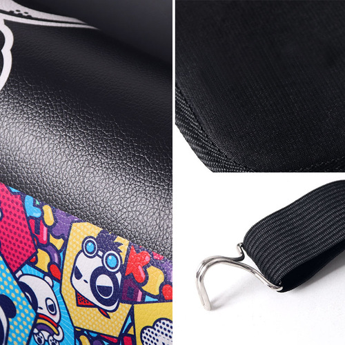 Car Seat Backrest Kick Pad Children's Cartoon Protective Pad for In-Car Use Anti-Dirt Protective Pad Rear Seat Anti-Kick Abrasion Pad