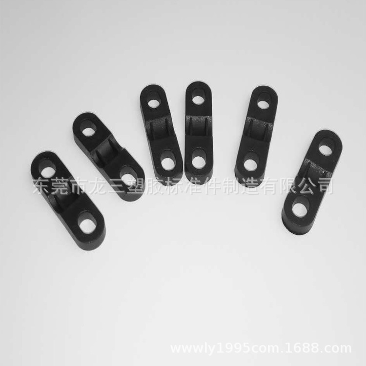 电线压线片 大平面圆角压线片塑胶固定片线卡孔距16-20mm