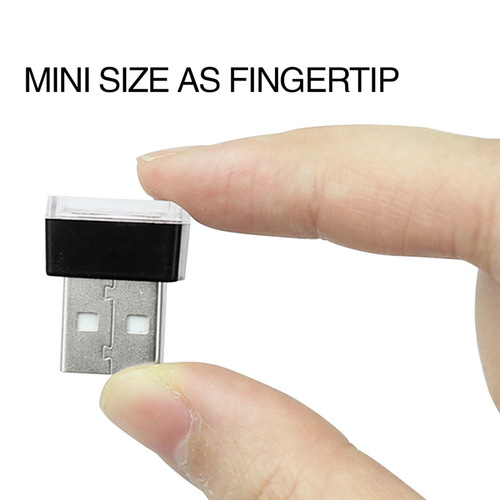 Cross-border hot selling car usb atmosphere light led car interior modification-free decorative light car USB lighting LED atmosphere light