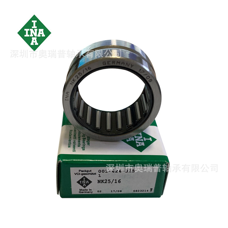 INA滾針軸承NK25/16型號齊全産品結構形式多樣、適應性廣易于安裝