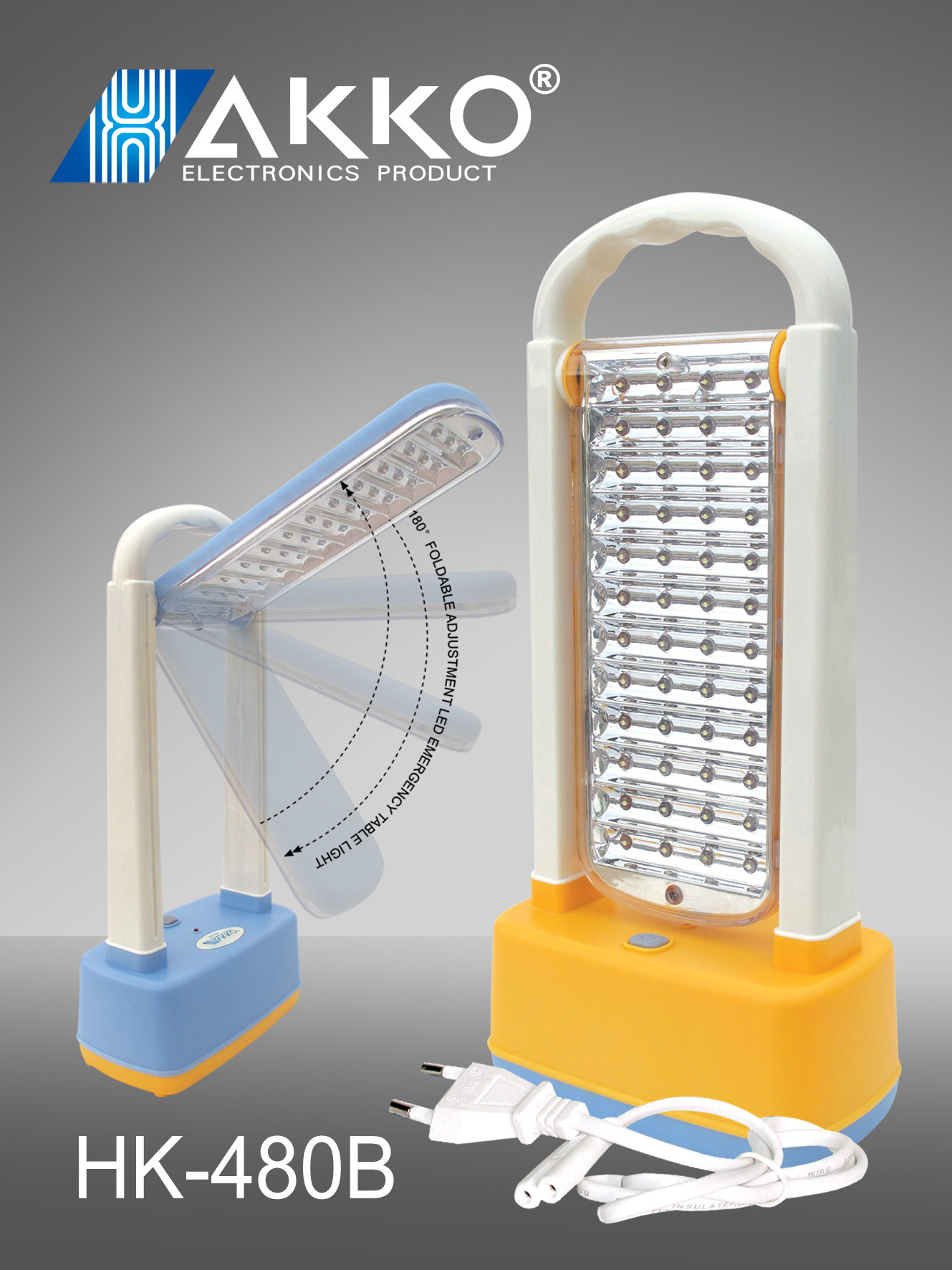 Export household power outage LED rechargeable emergency lights, flashlights, portable car night market and street stall lights, brightness Specification image