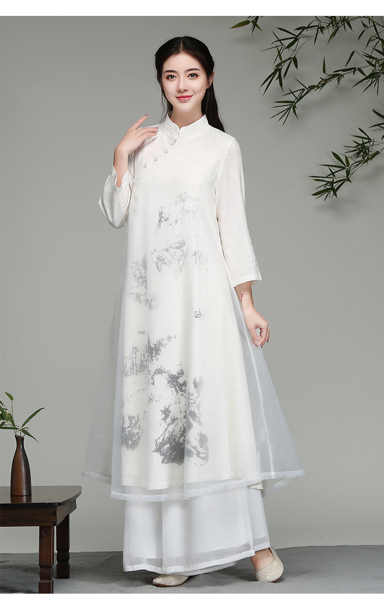 Costume femme en Coton et lin - Ref 3333741 Image 16