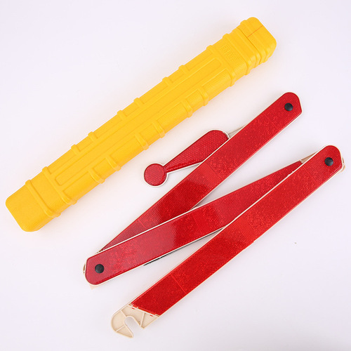 Car warning triangle folding tripod parking warning stand national standard car parking sign travel equipment