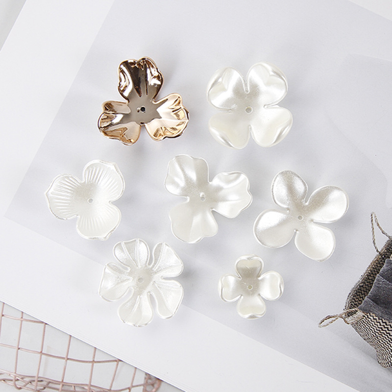 10 PCS/Package Imitation Shell Flower Simple Style display picture 6