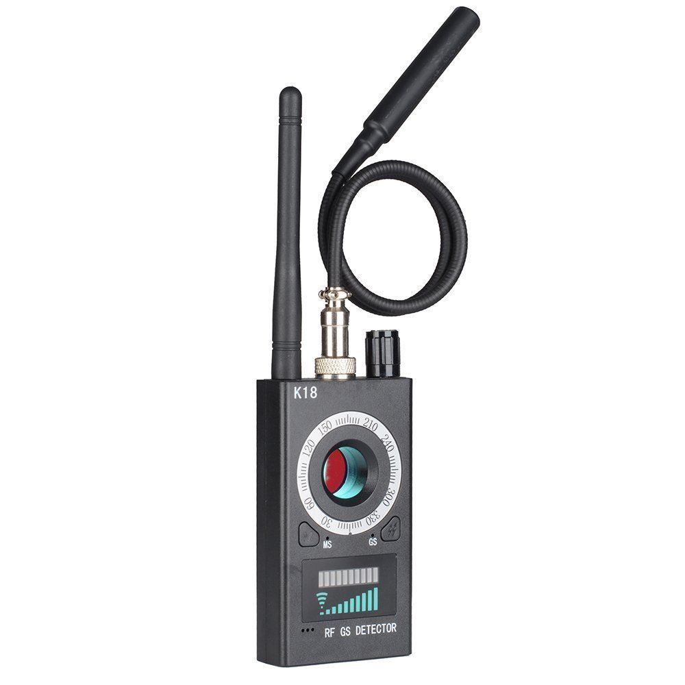 Detector de cámara antirrobo K18 de comercio exterior GPS anti-seguimiento detección de señal inalámbrica anti-espionaje detector anti-monitoreo