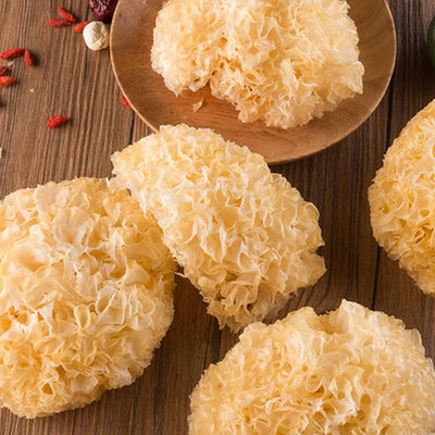 古田菌菇鮮雪耳幹貨 無熏硫150g袋裝大花無根銀耳 白木耳農家批發