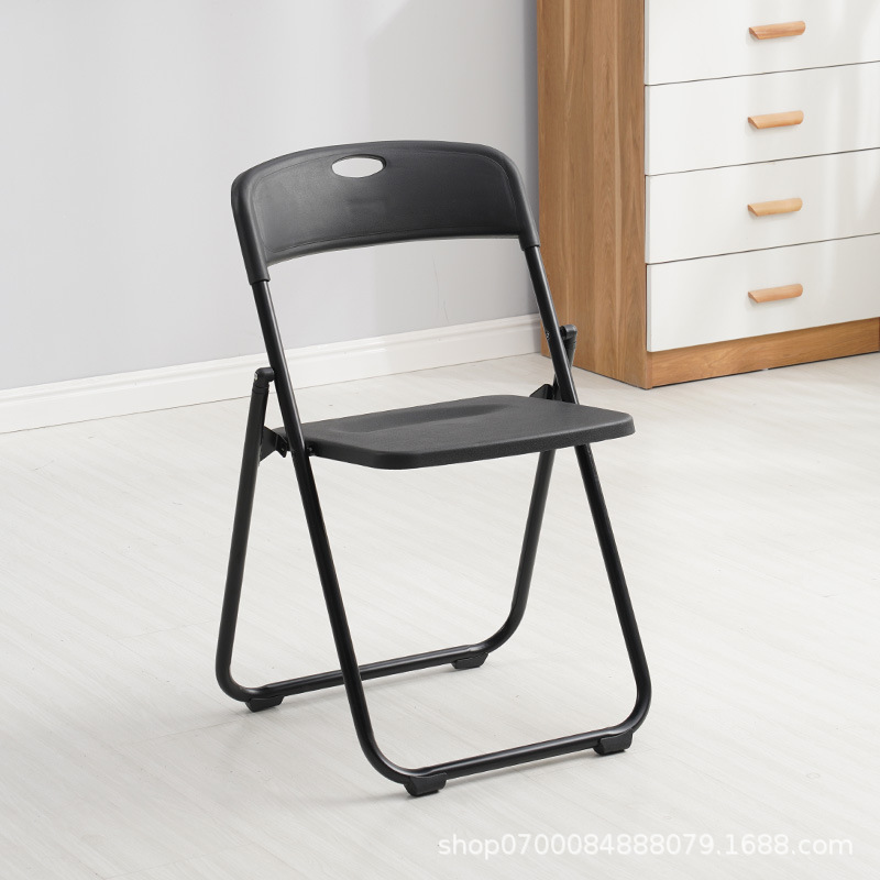 Silla plegable de plástico, oficina o exposición, moderna, venta directa de fábrica