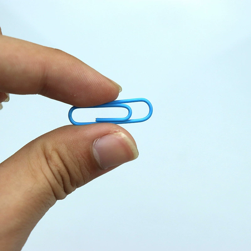 Guangbo [ZD5312 Colored Paper Clips Stainless Steel Pins Paper Clip Documentation Storage Pin Office Use Paper Clip Pin]
